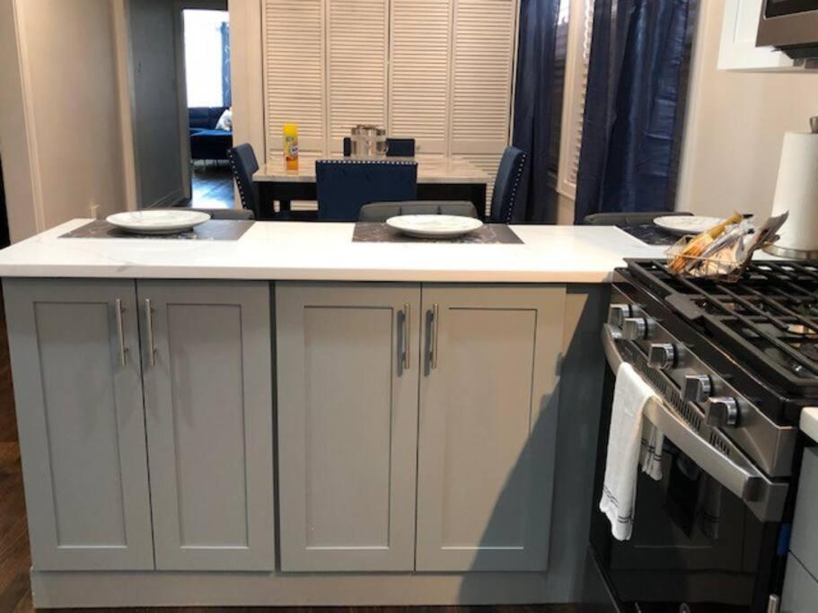 The Blue Golden Luxury Modern 3- Bedroom Apartment In Chicago Zewnętrze zdjęcie