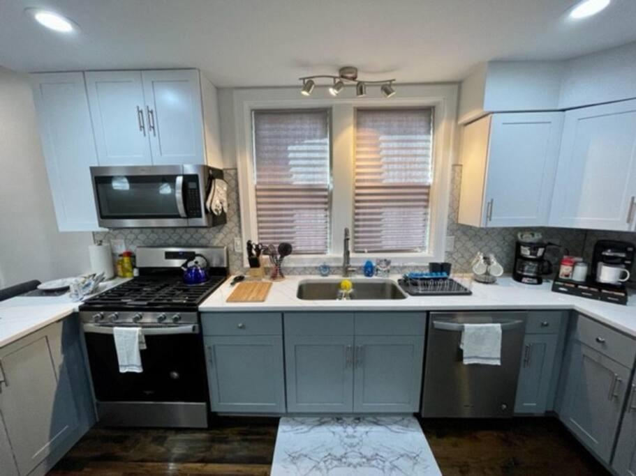 The Blue Golden Luxury Modern 3- Bedroom Apartment In Chicago Zewnętrze zdjęcie